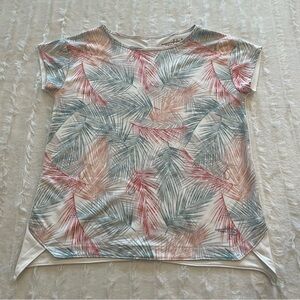 Reel life Sz M short sleeve palm print t shirt